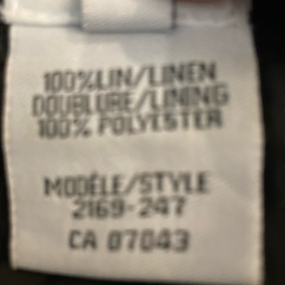 ALEXANDRA BARTLETT Sz 8 100% Linen Lined Trumpet Style Midi Skirt - Picture 8 of 9